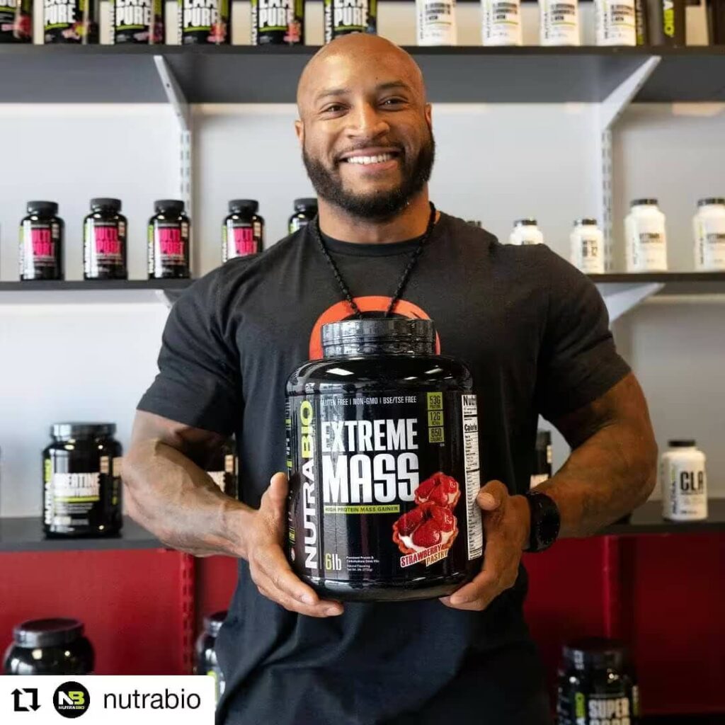 NutraBio Extreme Mass instagram