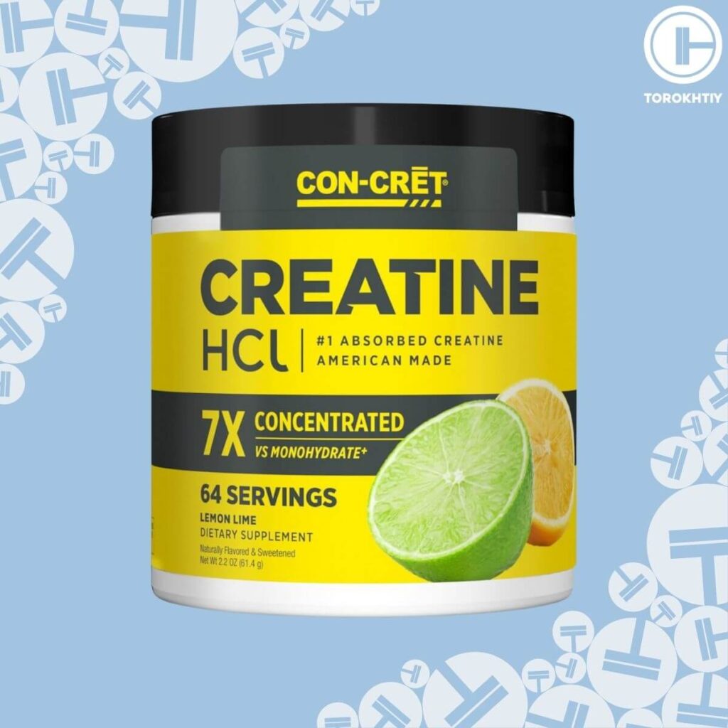 CON-CRĒT® Patented Creatine HCl®