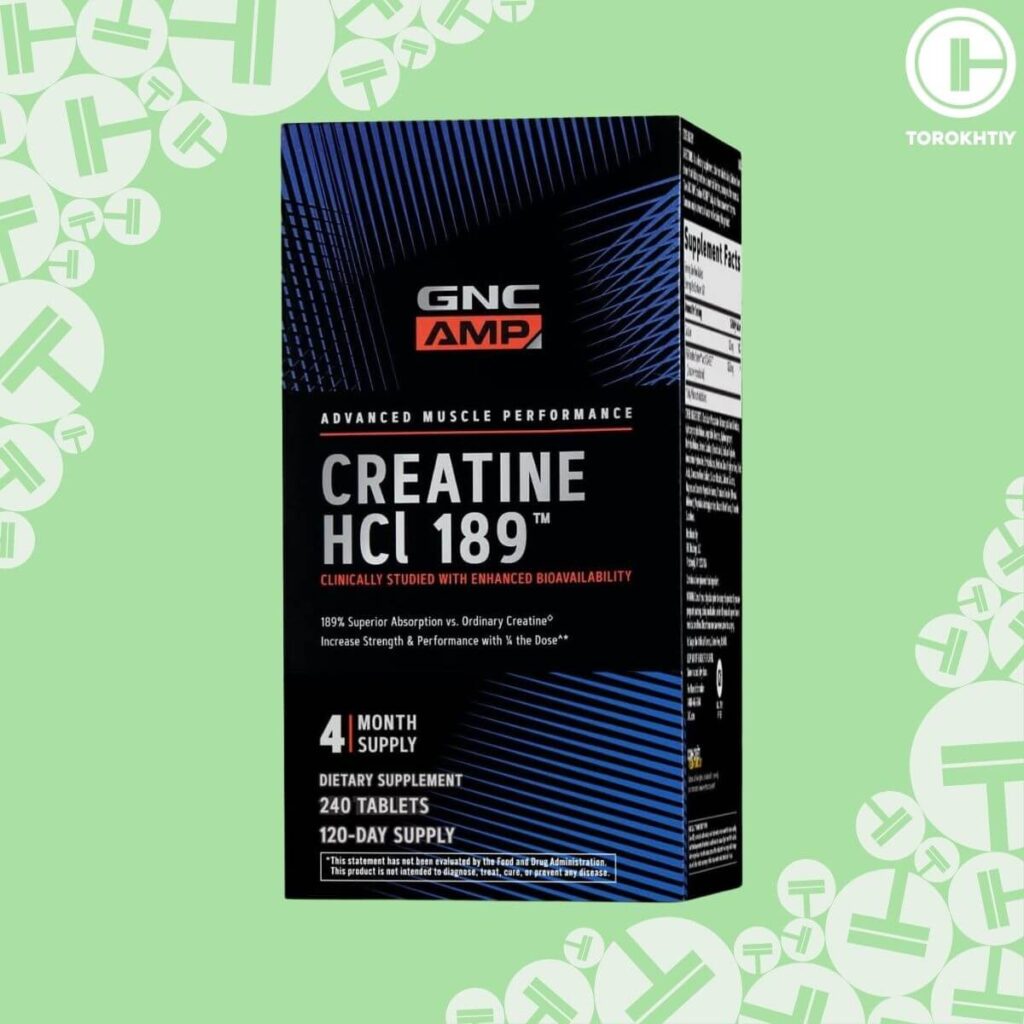 GNC AMP Creatine HCl 189™