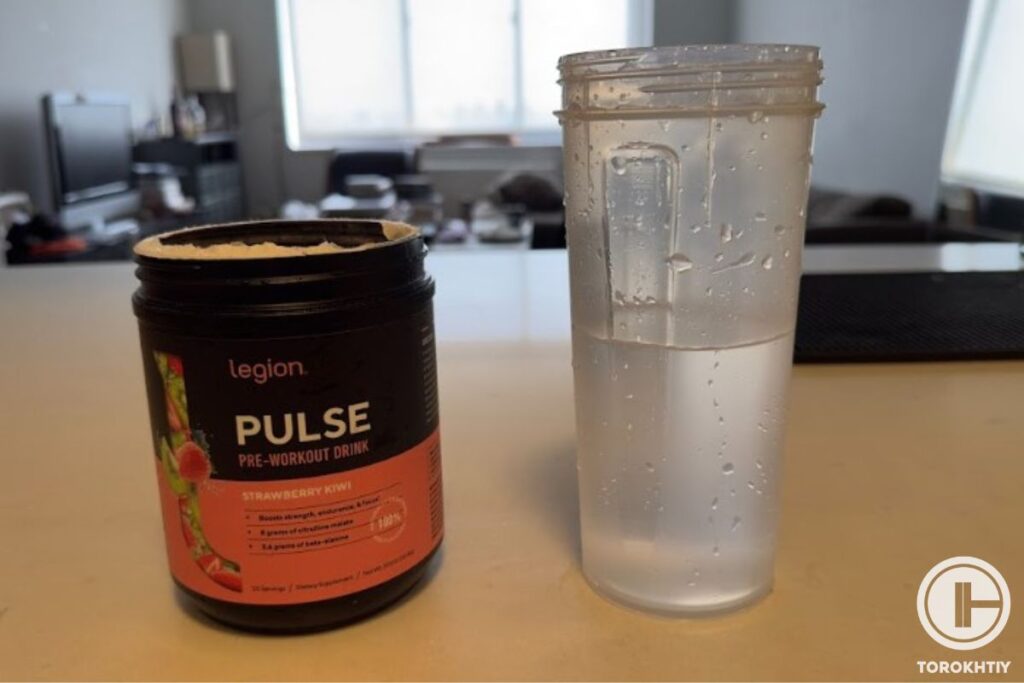 preparing legion pulse pre-workout