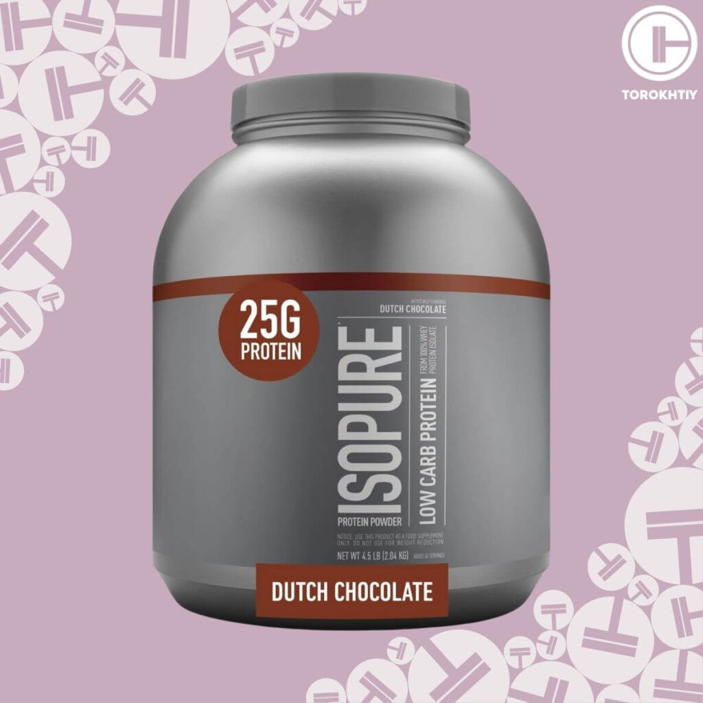 Low Carb Whey Isolate by Isopure