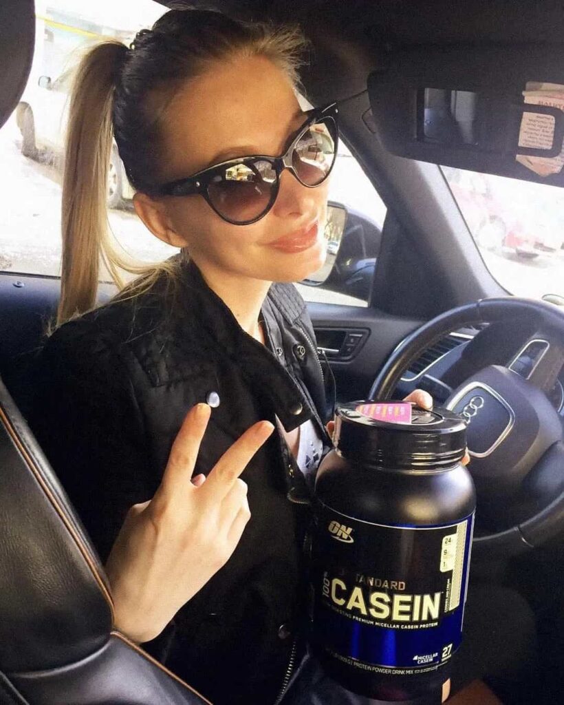 Optimum Nutrition Casein instagram