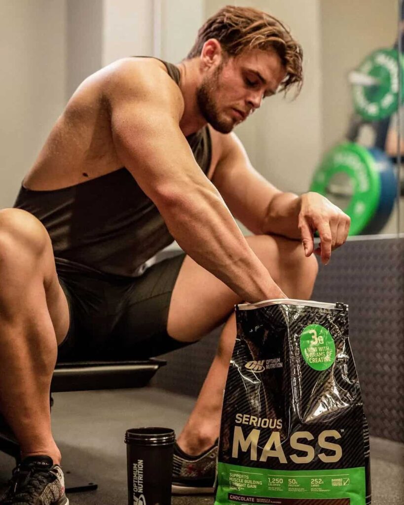 Optimum Nutrition Serious Mass instagram