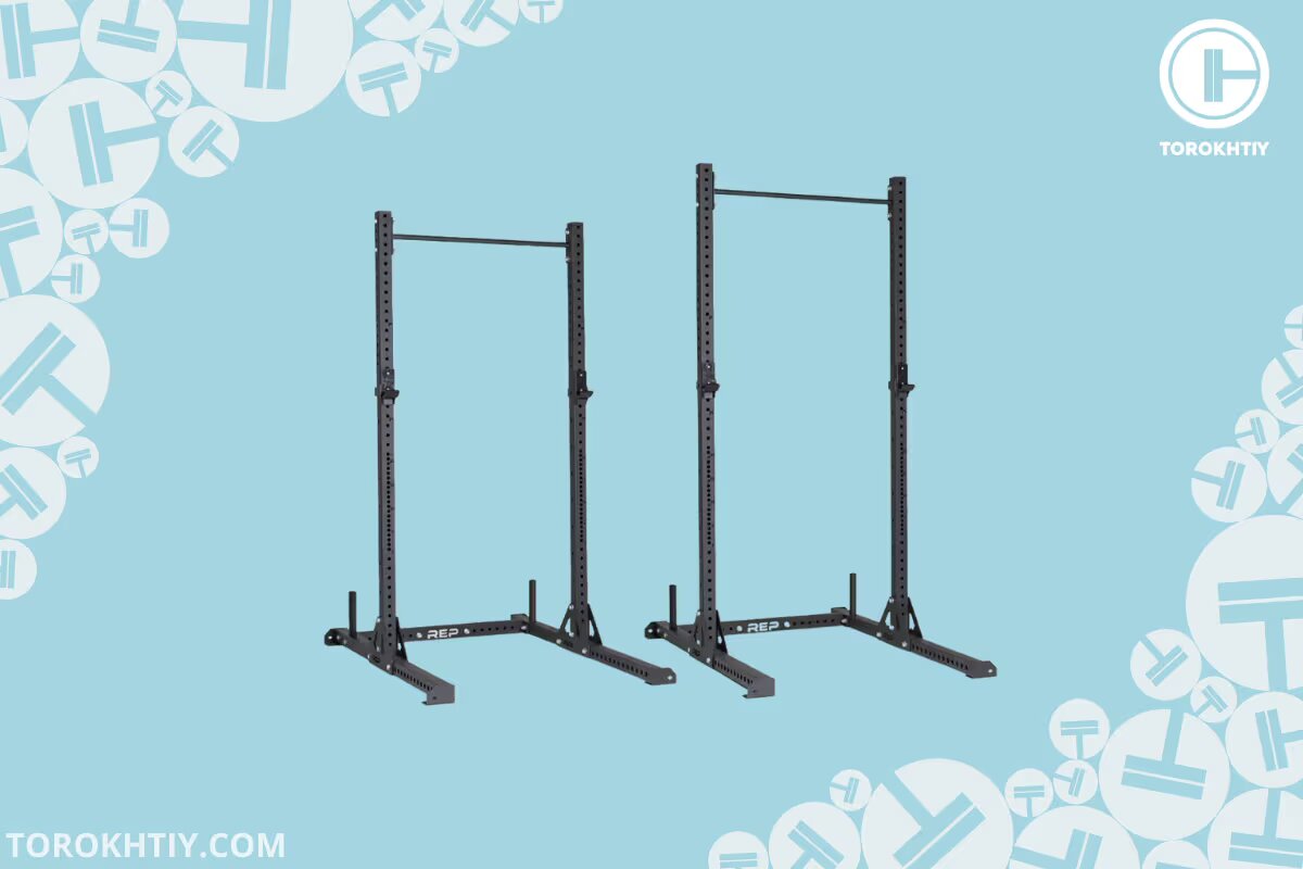 REP SR-4000 squat rack sample