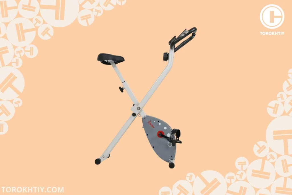 Sunny Health & Fitness Space-Saving Exercise Bike