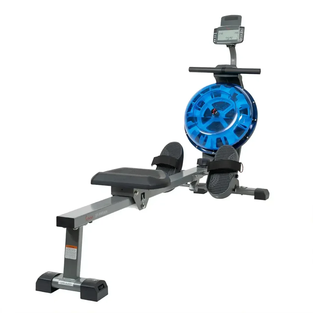 sunny health & fitness magnetic water rower