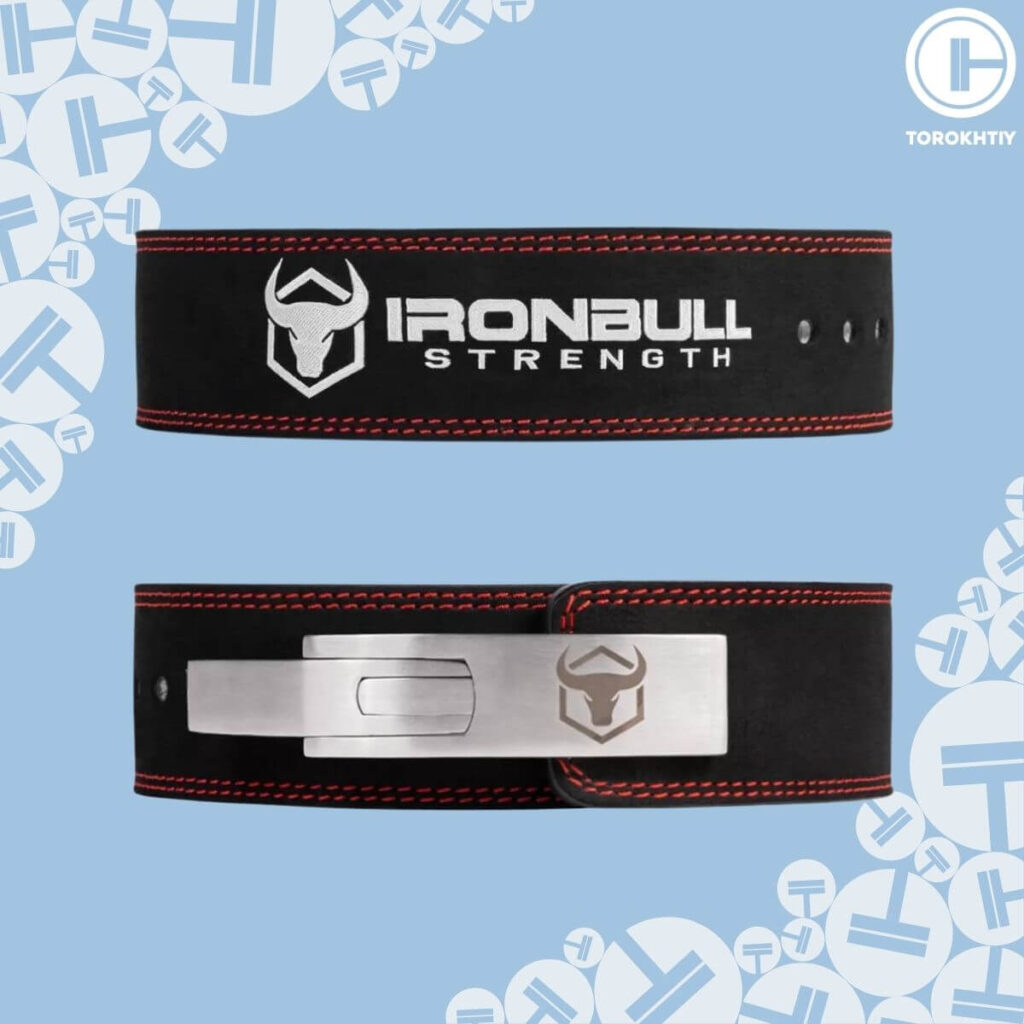 Iron Bull Strength Powerlifting Lever Belt