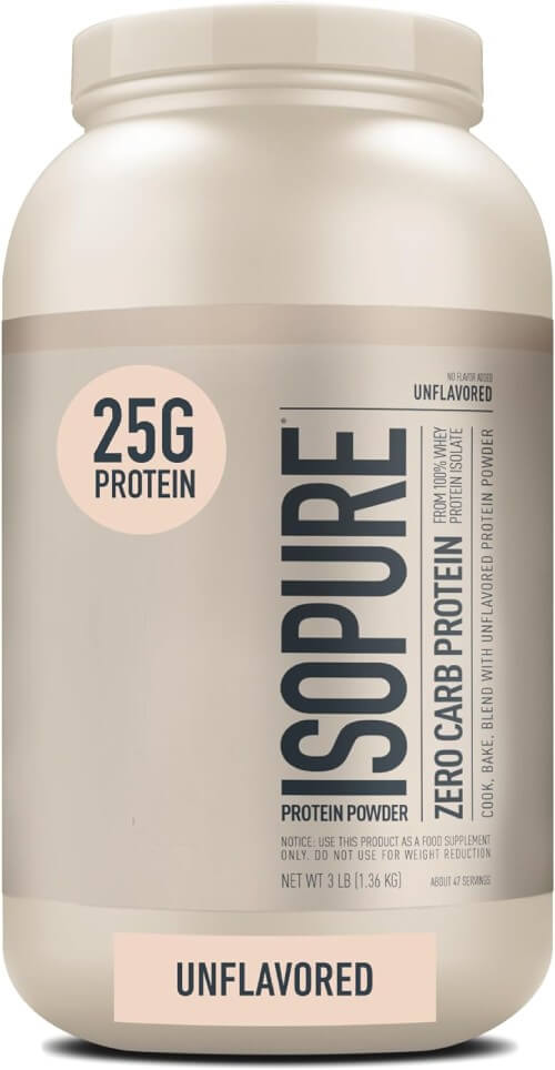 Isopure Unflavored Whey Isolate