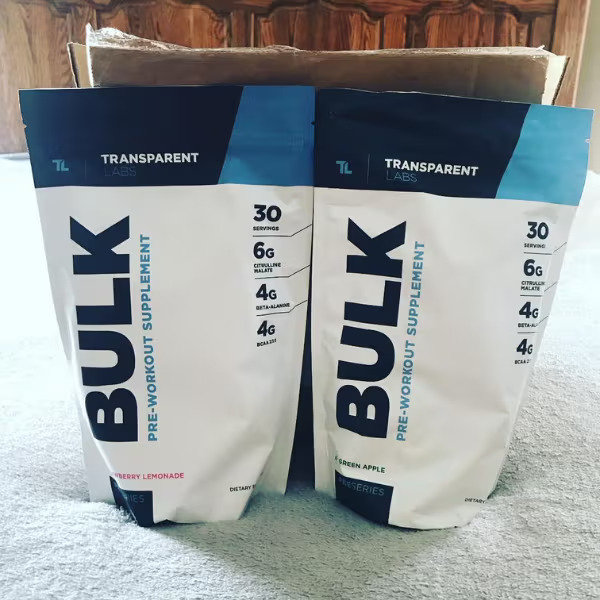 Transparent Labs Bulk Advanced Pre-Training Formula instagram