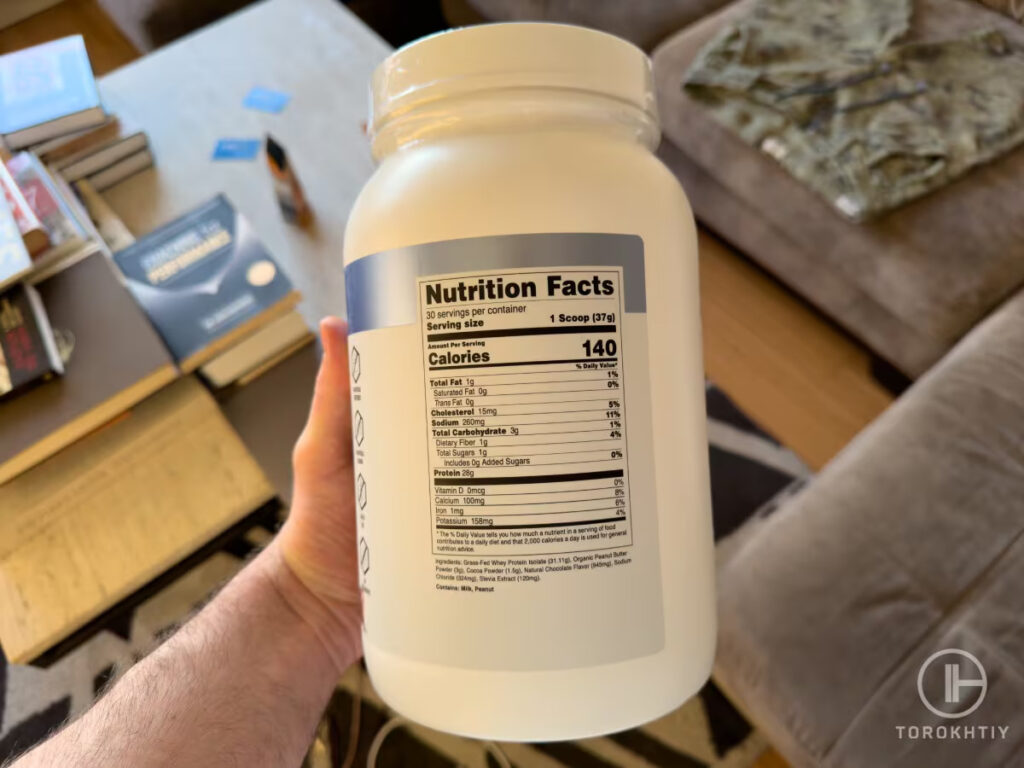 transparent labs protein