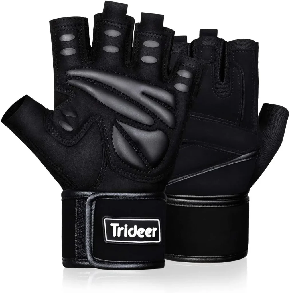 Trideer Padded Workout Gloves