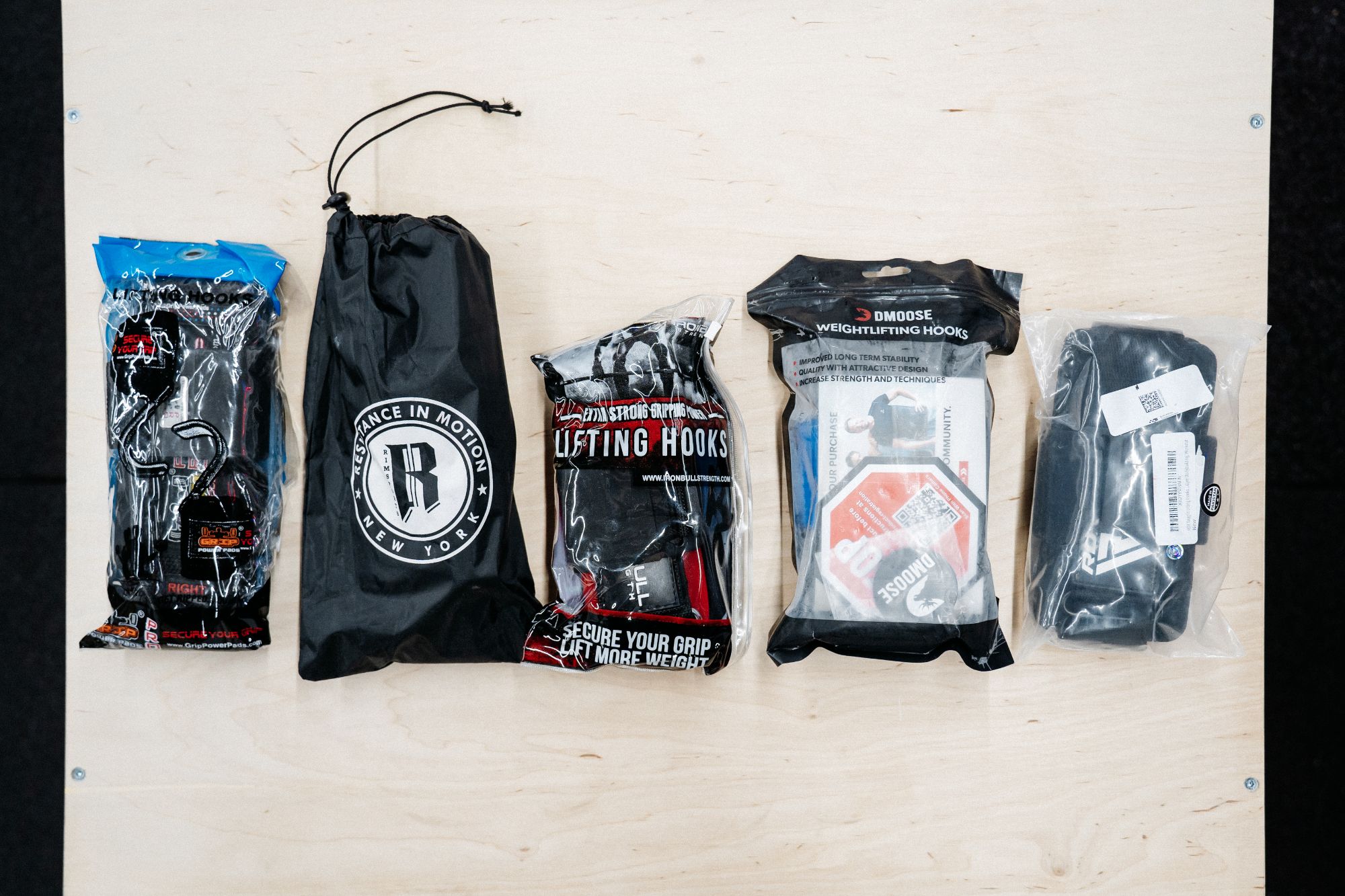 weightlifting hooks