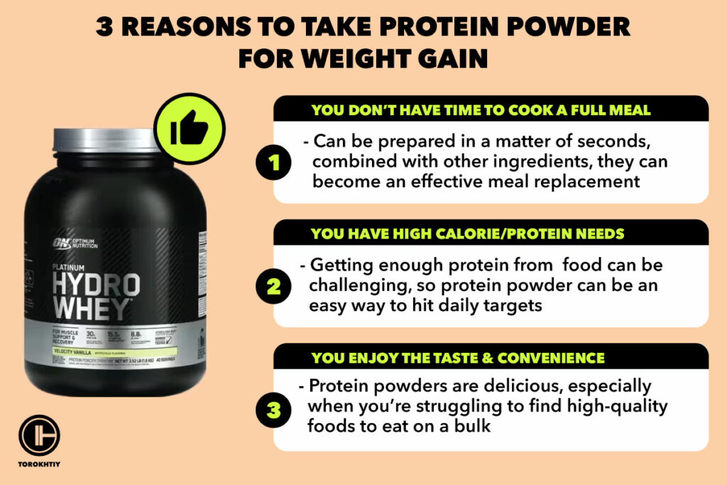 reasons to take protein