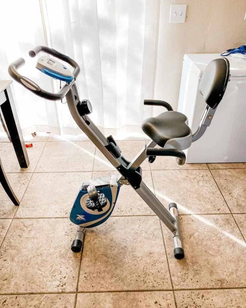 XTERRA Folding Exercise Bike instagram