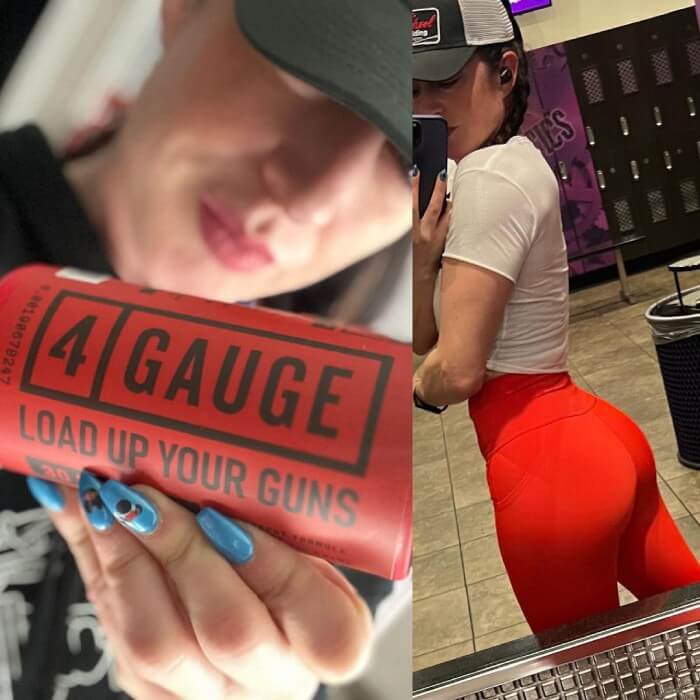 4 GAUGE Pre Workout instagram