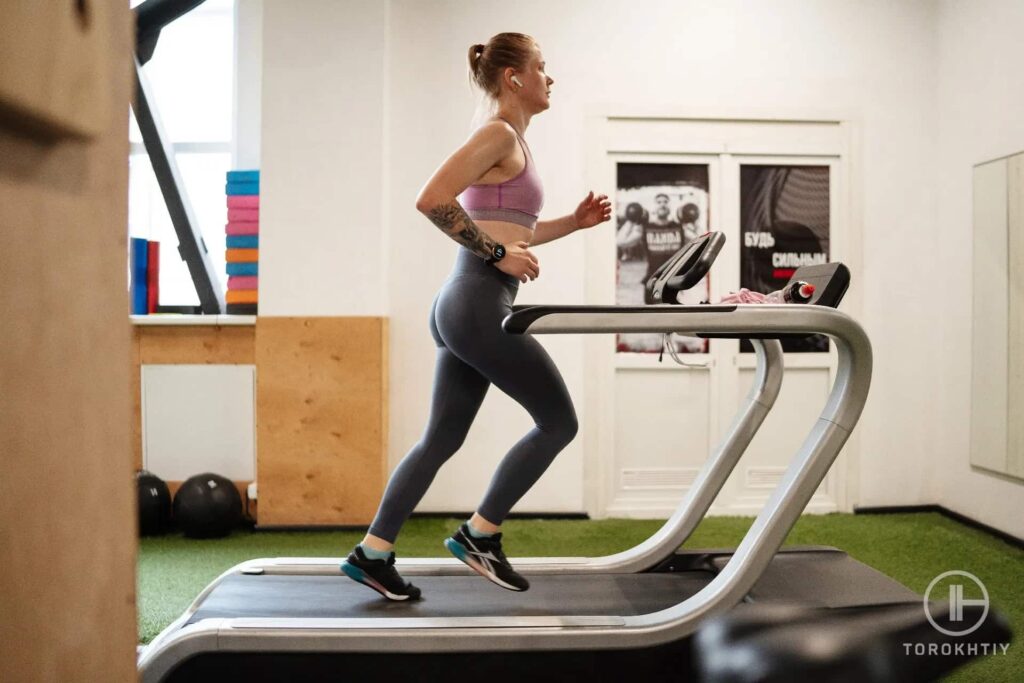 training on treadmill